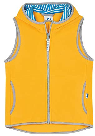 Finkid Kinder Poppeli Weste, Yellow-Storm, EU 120-130