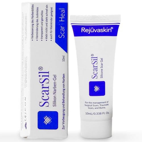 SCARSIL Silikon Narbengel | 10 ml | Narbencreme | Creme | Gel