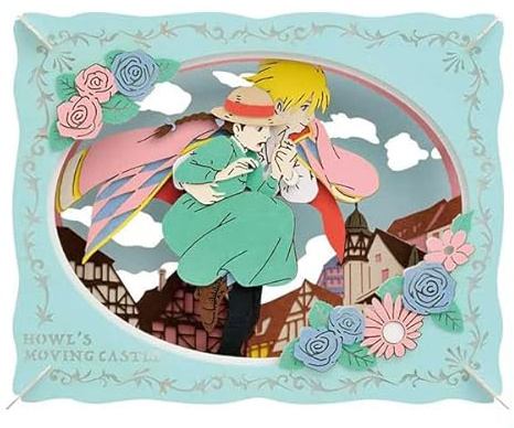 Ensyky Paper Theater PT-103N Howl's Moving Castle Paper Craft Origami Kit