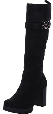 TT.BAGATT Damen D11-AGL33 Knee Boot, Schwarz, 37 EU