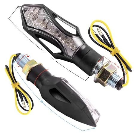 Mini Blinker Blinkanlage LED M10 'E' Universal Simson Tuning