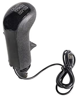 Shkalacar Schaltknauf, USB Truck Simulator Shifter Ersatz für Logitech G29 G27 G25 G920, Schaltknauf für ATS & ETS2 Spiele AI PC