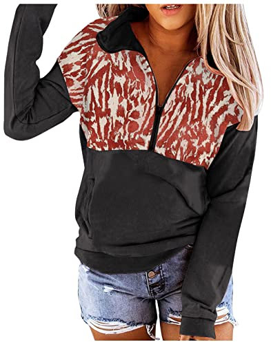 Sweat Noir et Jaune Fluo Pull Pyjama Femme lot t Shirt Manche Longue Chemise Rose Femme Manteau Polaire Femme Panda avec Les Oreille Veste Femme Jean Capuche Gilet Tactique Militaire Molle