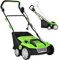 RELAX4LIFE Scarificateur Aérateur Électrique 1500W jusqu'à 300m² avec Bac de Ramassage 30L, Profondeur&Hauteur Réglable,Verrou de sécurité pour Gazon Sol (Vert, Watts, 45L-1800)