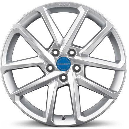 4x Borbet Felgen N 6.5x17 ET45 5x114,3 crystal silver kompatibel mit Hyundai i30 iX20 iX35 Kona Sonata Tucson