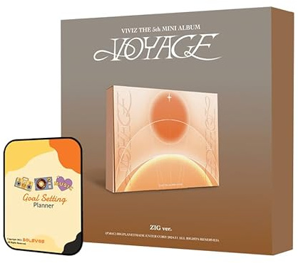 VIVIZ VOYAGE Album [ZIG ver. (Standard ver.)]+Pre Order Benefits+BolsVos Exclusive K-POP Inspired Digital Merches