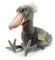Rappa - 231245 - Pico para zapatos, pájaro, peluche, 33 cm x 30 cm x 16 cm, lavado a mano, ECO-Friendly