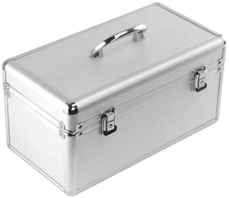 Custodia per dischi rigidi per hard disk esterni da 10 x 3,5 pollici/8 x 3,5 pollici e 6 x 2,5 pollici, custodia antiurto