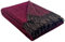 STTS International Wolldecke 100% Schurwolle Wohndecke in versch. Farben 140 x 200 cm Tagesdecke Schurwolldecke Woll-Plaid Tirol (Braun-Weinrot/Dunkelrot (Double face), 140 x 200 cm)