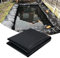 EPDM Teichfolie vorgeformt, 8x12 wasserdichte HDPE Teichfolie für Koi Teich (Schwarz, 5 x 6 m)