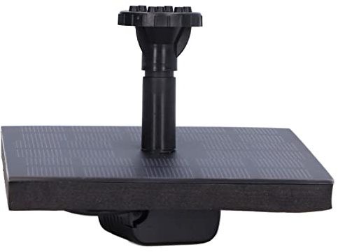 Solarwasserbrunnen, Solarwasserpumpe Solarbrunnen mit der Sonnenwasserpumpe mit 11 X 11 Cm / 4,3 X 4,3 Zoll 1,4W Solarwasserpumpe für Dekoration in Gärten, Pools, Fisch
