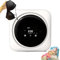 Mini Lavadora y Secadora Portátil 2 en 1, Mini Lavadora con Panel de Control LCD, Tambor de Acero Inoxidable, para Ropa de Bebé, Ropa Interior y Calcetines,Wall Mount