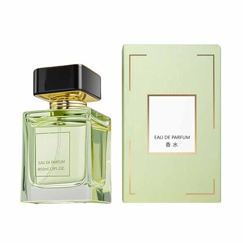 Luxury Green Tea Eau de Parfüm, Frischer Zitronenton, Parfüm mit Naturessenzen wie Grüner Tee und Bergamotte, Langanhaltender Zitrus-Tee-Duft für Damen und Herren, Weckt die Sinne (55ml, 1)