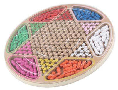 Toddmomy Gobang Und Halma Holzspielset Für Kinder Und Familie Kognitives Brettspiel Desktop Spiel Zur Von Logik Und Hand Augen Koordination