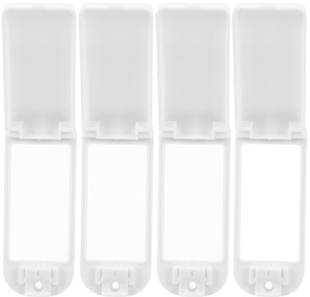 COHEALI Lot de 4 Protections pour Interrupteurs Muraux Blancs C-20, Caches de Sécurité en Plastique Résistants la Poussière L’humidité, Protège-interrupteurs pour Chambre D’garçon