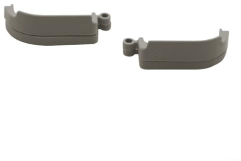 Wodsty Lot de 2 boutons d'épaule de rechange pour Anbernic RG505, empilables et antidérapants, de qualité supérieure, taille compacte pour un jeu précis, aspect multicolore, gris
