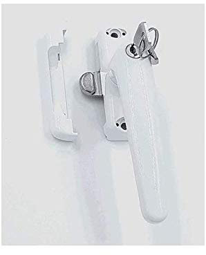 Maniglia a tavellino MASTER universale Click con serratura Art. 3041.10 (RAL 9010 BIANCO)