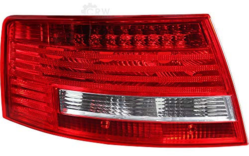 Diederichs Rückleuchte Heckleuchte links Audi A6 4F Limousine Bj. 04-08 Rot Weißglühend clear Kunststoff Erstausrüsterqualität