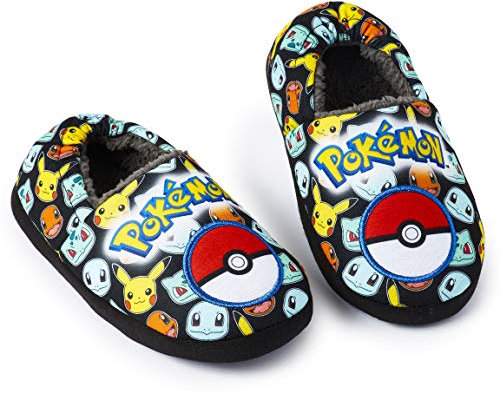 Pokémon Pokemon Pikachu Hausschuhe Kinder Mit Pokéball Glumanda Schiggy (34/34.5 EU = 2)