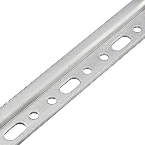 Gedotec Hänge-Schrank-Schiene für Schrank-Aufhänger Aufhängeschiene - Oberschrank | Montageschiene mit Länge 2000 mm | Stahl verzinkt | Tragkraft 240 kg | 1 Stück - Metall Wandschiene ohne Schrauben