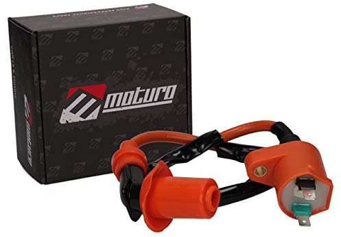 Moturo Zündspule Racing mit Zündkerzenstecker für Dirt Bike Pocket Bike