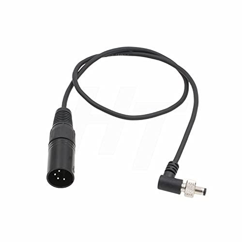 4 Pin XLR to Right Angle Locking DC Power Cable for Atomos Shogun Flame and Ninja Inferno, PIX-E7 Monitor 20
