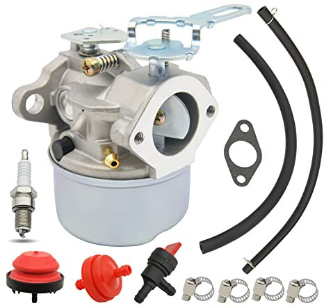 640084B Vergaser Schneefräse Vergaser kompatibel für Tecumseh 5HP MTD 632107A 632107 640084 640084A Toro 521 Schneefräse HSSK40 HSSK50 HS50 LH195SA - für 6400 084B S now Gebläsevergaser