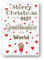Second Ave Weihnachtskarte für Enkelin, Bär, für Kinder, Weihnachten