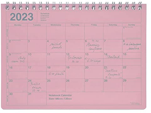 MARK'S 2023 Tischkalender S, Pink