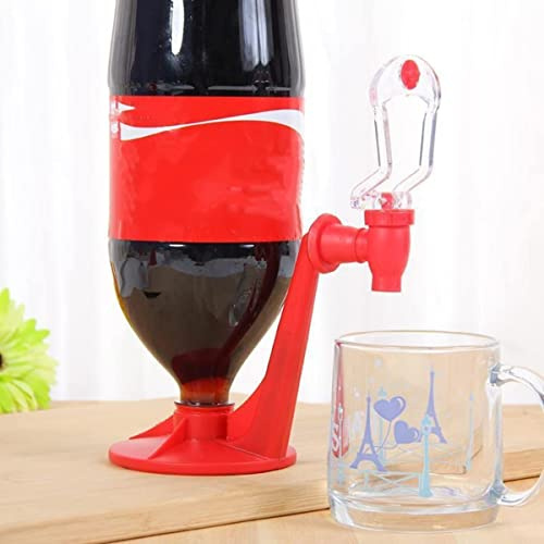 2022 Creative Soda Cola Drinker Inverted Drinker Faucet Simple Drinker Soda Dispenser Bottle Coke Upside Down Drinking Water Dispense Machine Party Home Bar Accessory
