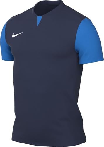 NIKE M NK DF Trophy V JSY SS, T-Shirt Uomo, Midnight Navy/Photo Blue/White, L