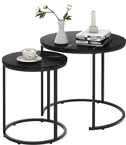 Nesting Marmor Couchtisch Garten 4 you (Schwarz Marmor)