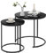 Nesting Marmor Couchtisch Garten 4 you (Schwarz Marmor)