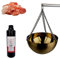 SudoreWell® Sauna Multicup Aromaschale aus Kupfer für den Saunaofen inkl. Wandaufhängung aus Holz plus 1kg Salzsteine + Saunaduft Winter Wonder Land 500ml