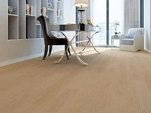 Steffensmeier Klick Vinyl Boden Laminat Stockholm - 3,109 m² - Vinylboden - Wohnzimmer Badezimmer Küche - 14 Stück pro Paket - Braun