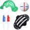 Golf Ball Markers Golfball Markierer Golfball Marker Liner Marker Golfball Puts Clip Template Alignment Tool mit Stiften 2 PCs