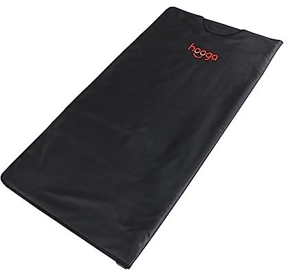 hooga Couverture de sauna pour la détoxification, sauna infrarouge lointain portable pour la désintoxication à la maison, calme votre corps et votre esprit, couverture de sauna personnelle portable,