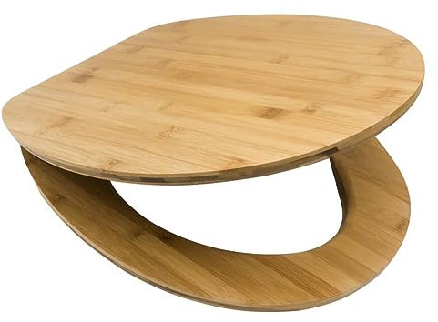 RIDDER WC-Sitz Tampa mit Absenkautomatik Natur Bambus