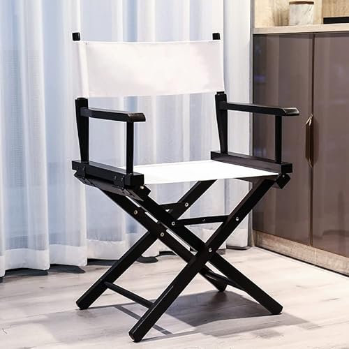 Hocker Stuhl Klappstühle Klappbare Campingstühle |Robuste Regiestühle | Leichter, atmungsaktiver Lounge-Sitz aus Segeltuch, Café, Restaurant, Terrasse, Balkon, Gartenmöbel, Sitz, Campingstühle hopeful