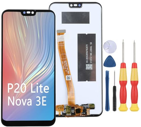 SiuVorZhi Écran LCD compatible avec Huawei P20 Lite LCD Display Touch Screen Assembly Pièces de rechange avec outils