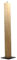 Die Gartenbeet-Kiste Colonne de feu en bois de chêne - Lumière de jardin - 100 cm - Naturel