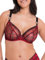 Curvy Kate CK5711 Lifestyle Print Plunge Bra - CK5711 Check Print
