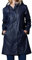 Übergangsjacke Damen Regenjacke Wasserdicht Atmungsaktiv Damen Einfarbig Mit Taschen Hut Kordelzug Lange Stormtrooper Windbreaker Top Bluse Damen Hinten Länger