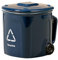 Amusing Recycling Bin Coffee Cup | Ceramic Drinking Mug Shaped Like a Trash Can, Ideal for Milk, Water, Juice at Home, Travel, and Offices