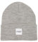 NORTH BEND NBLou Unisex Beanie Mütze Strickmütze modisch Outdoor Patch Aufnäher atmungsaktiv wärmend Onesize, Größe:ONE, Farbe:Light Grey Melange (1005)