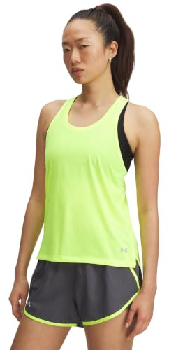 Under Armour Launch Singlet T-Shirt Damen Weiß Damen