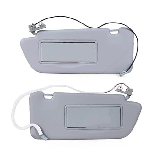 Automóvil Visera para Citroen C5 para Peugeot 2008 3008 301 308 308S 408 508 8163EG 98158116ZQ 98158119ZQ con Parasol Coche Ligero Visera Parasol(Izquierda y Derecha)