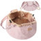 Kosmetiktasche - Tragbare Reise Make Up Tasche, wasserdichte Schminktasche mit Kordelzug, Lazy Kosmetikbeutel, One-Step Organizer Makeup Tasche, Leicht, Große Kapazität, für Damen & Mädchen (Rosa)