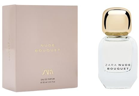 Nude Bouquet Damen Parfüm – Blumig-frischer Duft für Clean Girl Vibes – Eleganter Alltagsduft mit Pfingstrose, Vanille & Moschus – 30ml Eau de Parfum Damenduft Frauenparfüm