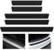 GFFLH Auto Einstiegsleisten Schutz für Seat Ibiza 6L 6J 6P Leon FR 5F, Auto Türschweller Schutz Welcome Pedal Non-Slip Wear Plate Auto Aufkleber Zubehör